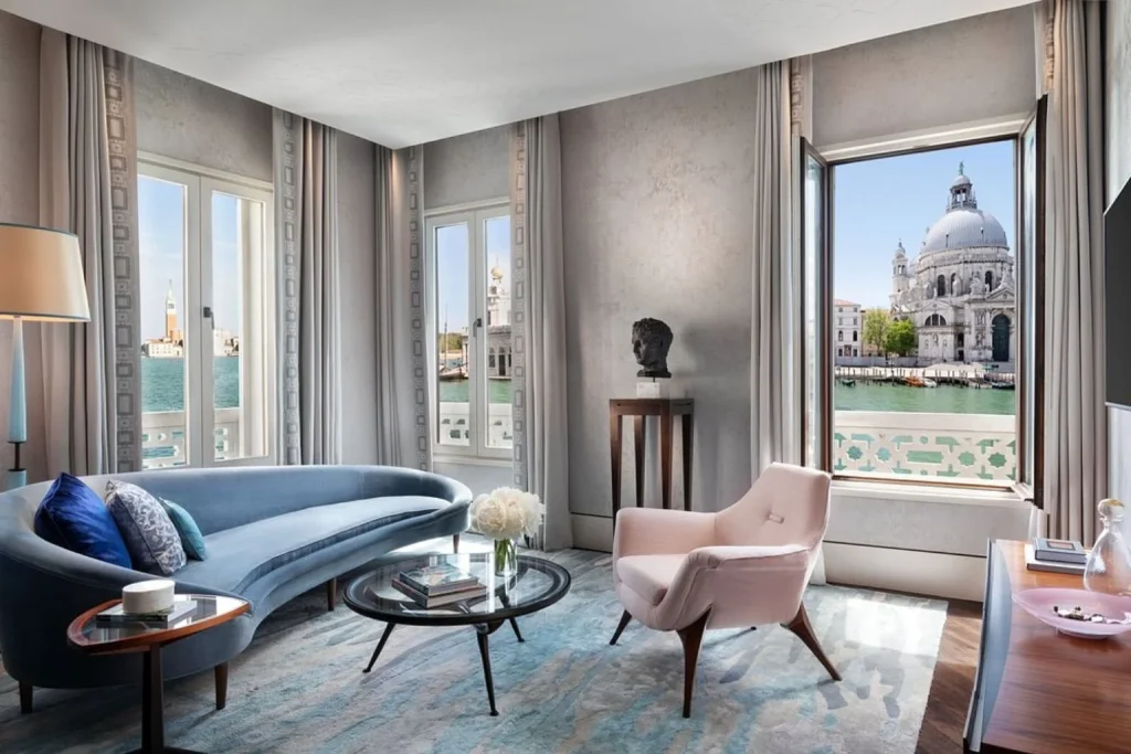 Luxury room overlooking the Grand Canal at The St. Regis Venice